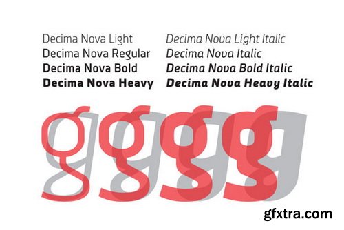 Decima Nova Font Family