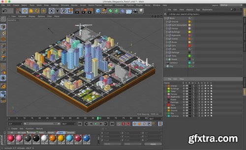 CgTrader - Ultimate Low Poly Megapolis City Pack