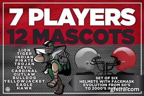 CM - Football Player & Mascot Bundle 1929304