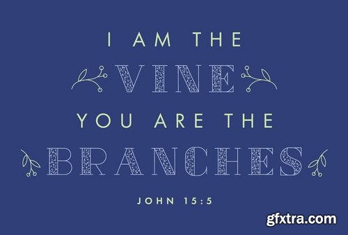 CM - Vine and Branches Font 1913660