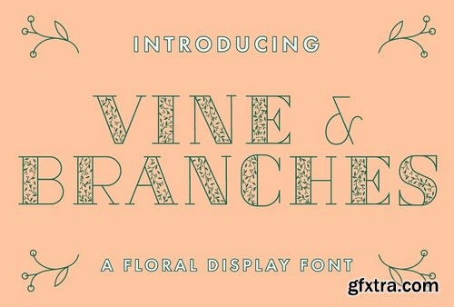 CM - Vine and Branches Font 1913660