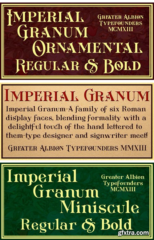 Imperial Granum Font Family