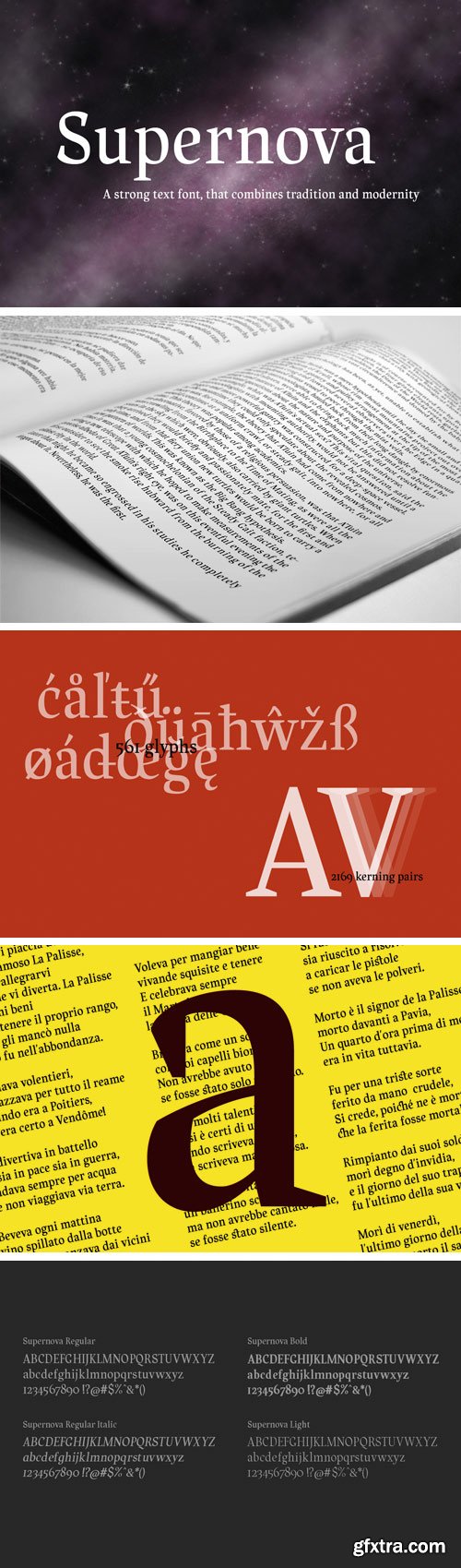 Supernova Serif Font