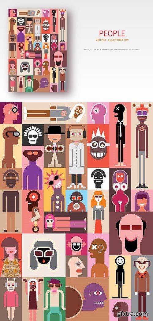 People vector illustration