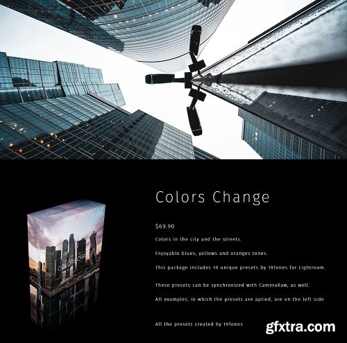 19Tones - Colors Change LR Presets