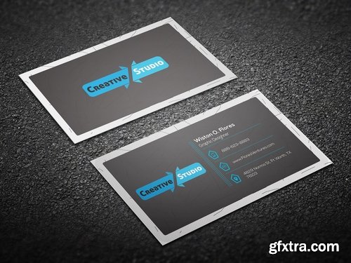 CM - Creative Simple Business Card 1891710