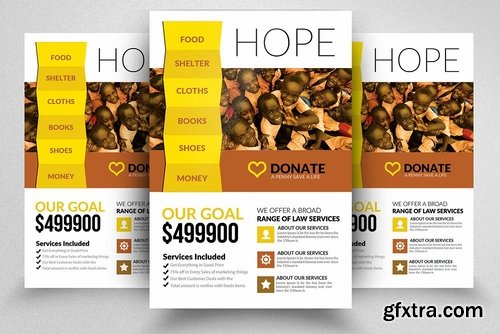 CM - Fund Raising Flyer Template 1897188