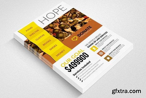 CM - Fund Raising Flyer Template 1897188