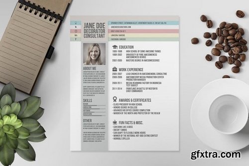 ResumeCV Template V