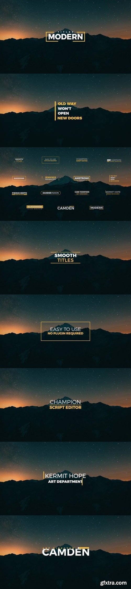 MotionArray - Smooth Titles After Effects Templates 57918