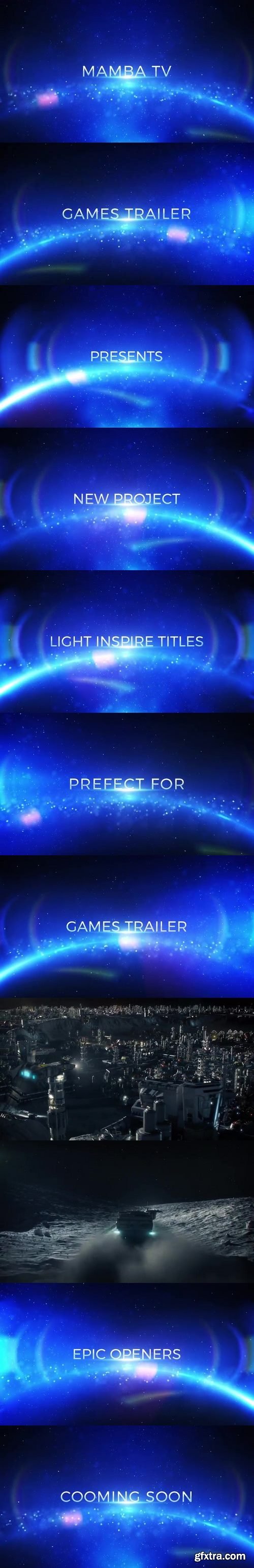 MotionArray -  Light Inspire Titles After Effects Templates 58238