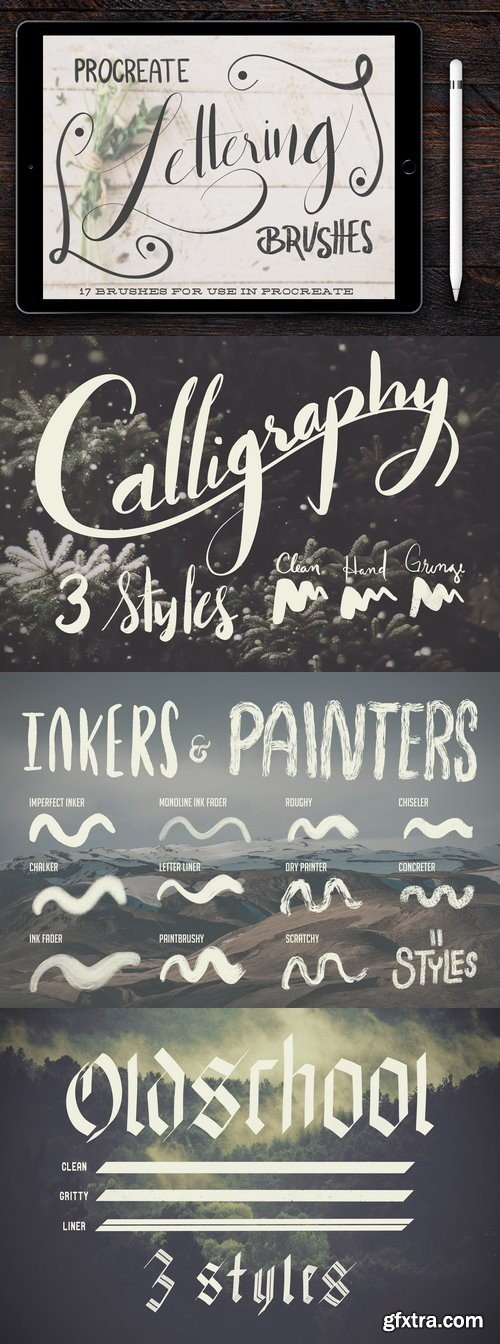 CM - Procreate Lettering Brushes 1776562