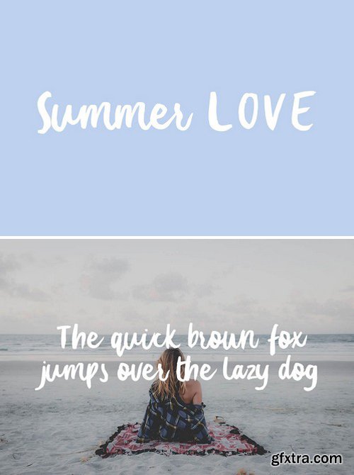 CM - Summer Love Typeface 2102222