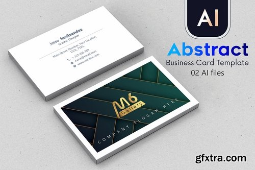 CM - Abstract Business Card Template - 51 2186526