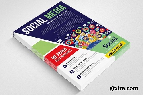 CM - Social Media Marketing Flyer 1913393