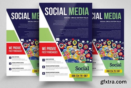 CM - Social Media Marketing Flyer 1913393