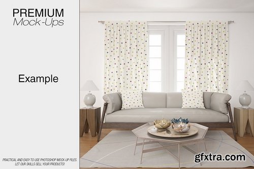 CM - Curtains & Pillows 2183059