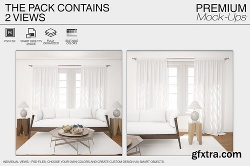 CM - Curtains & Pillows 2183059