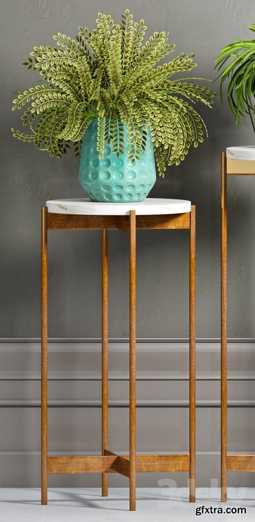 PLANT-40: Decorative planters with stand