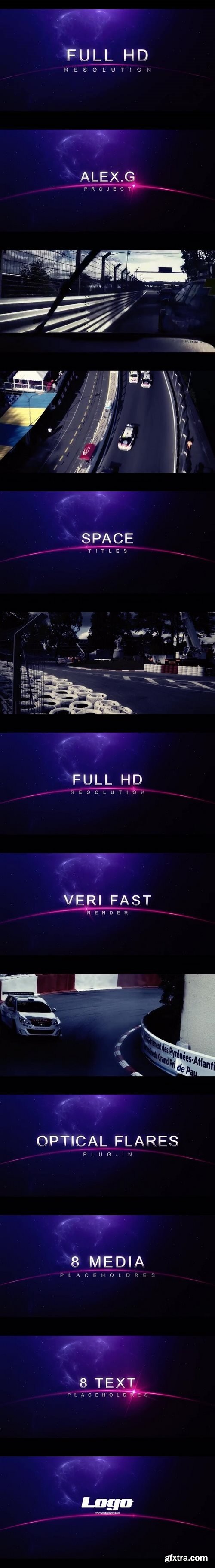 MotionArray - Space Titles After Effects Templates 58818