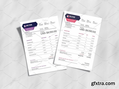 CM - Creative Invoice Template 1910972