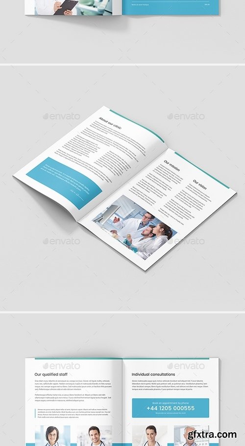 GraphicRiver - Mini Brochure – Dentist A5 21238911