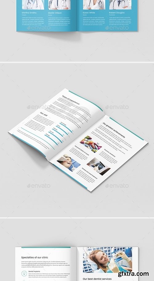 GraphicRiver - Mini Brochure – Dentist A5 21238911