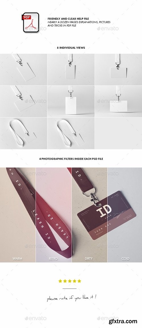 GraphicRiver - Leash ID Mock-up 21250479