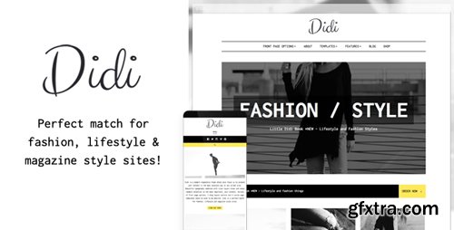 ThemeForest - Didi v1.1.1 - Fashion Blog WordPress Theme - 13989957