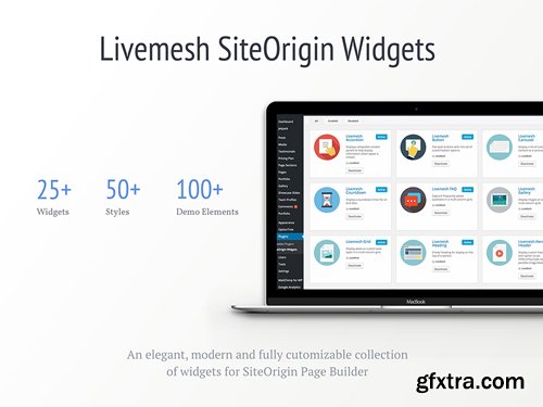 Livemesh SiteOrigin Widgets Pro v1.8.1