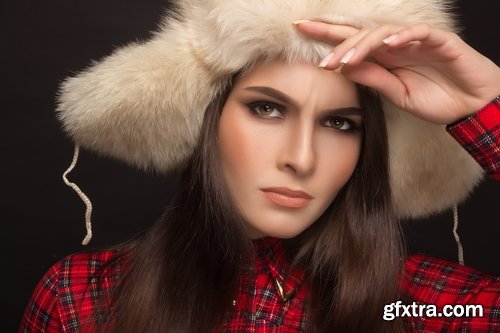 Different beautiful people in winter hat 25 HQ Jpeg