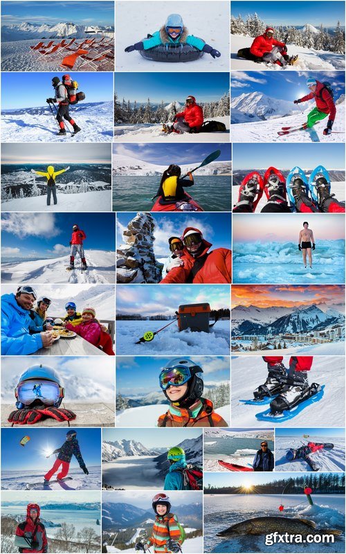 Winter vacation travel snow sport tourism entertainment 25 HQ Jpeg