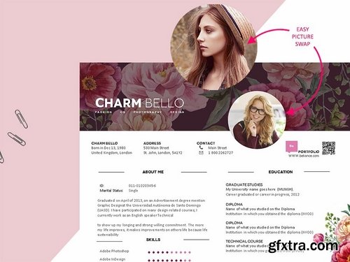 CM - Sweet Resume Template 2177790