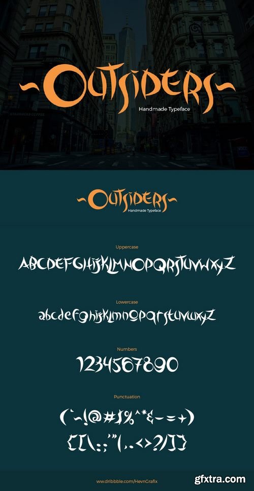 Outsiders font