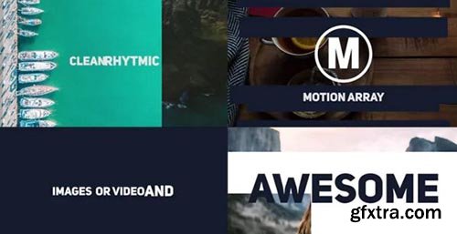 Dynamic Stomp Typography Slideshow - Premiere Pro Templates 59041