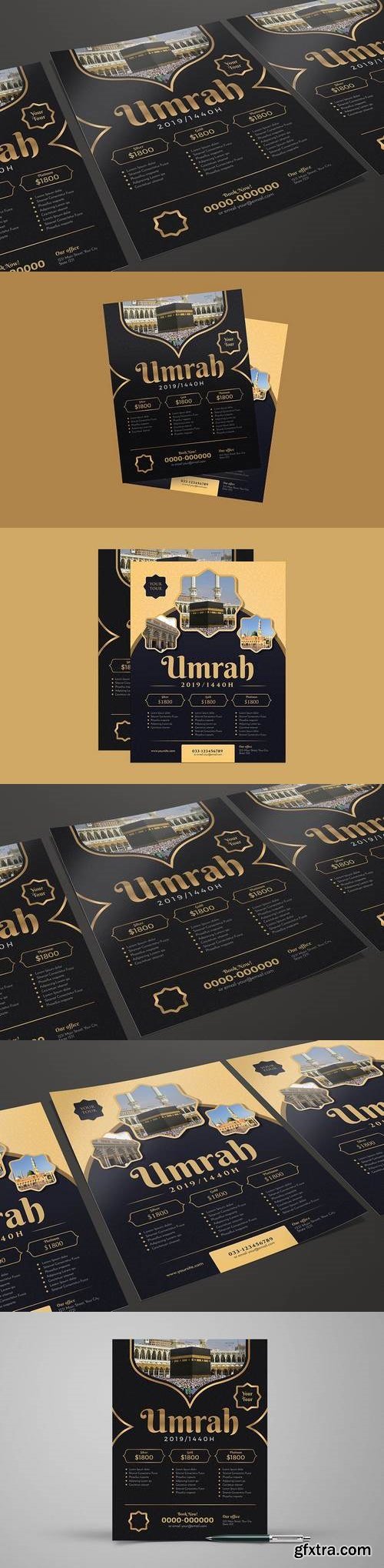 Umrah/Hajj Travel Flyer