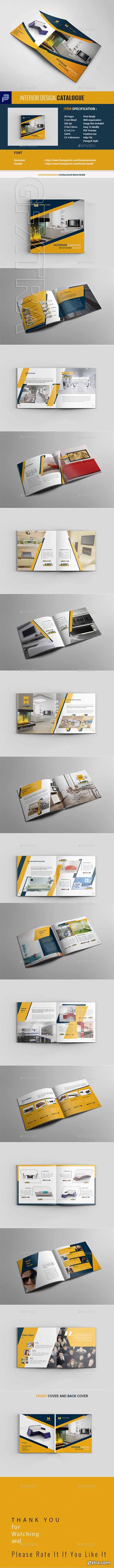 GraphicRiver - Square Interior Catalogue Brochure 21251948