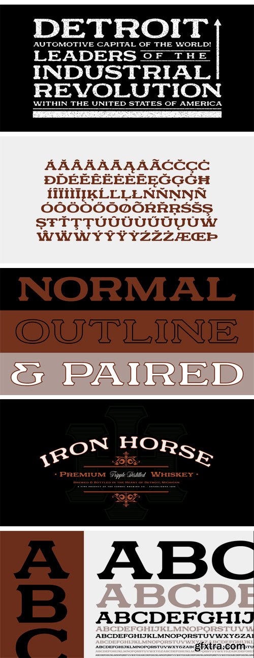 Motor City Font Family