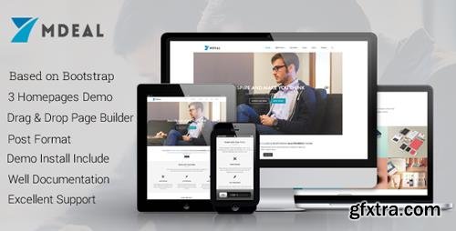 ThemeForest - Mdeal - Responsive Business Drupal Theme (Update: 12 July 16) - 11804569