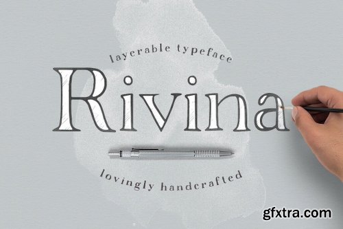 57 Handcrafted Fonts 230 Textures & 100s of Design Extras - 97 Fonts