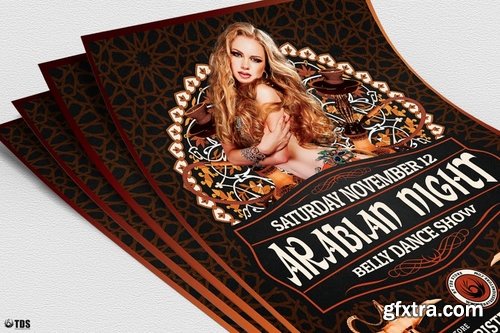 GraphicRiver - Arabian Nights Flyer Template V2 7605531