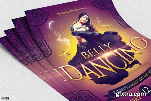 GraphicRiver - Belly Dancing Flyer Template 6643858