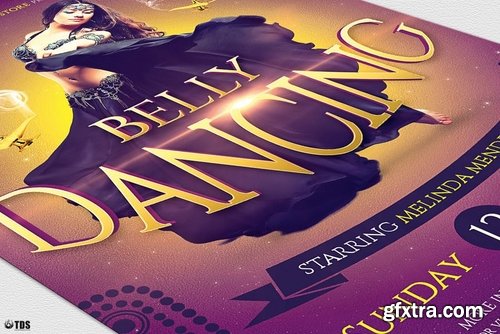 GraphicRiver - Belly Dancing Flyer Template 6643858