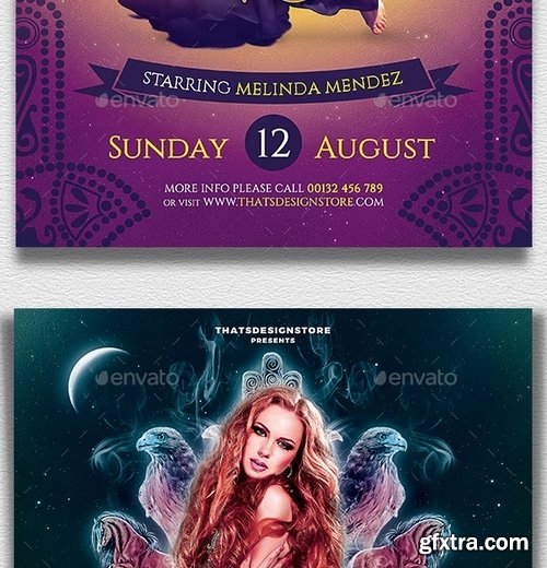 GraphicRiver - Arabian Nights Flyer Bundle 7640295