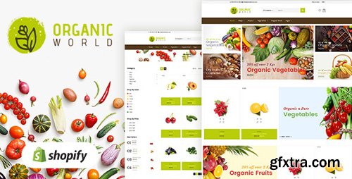 ThemeForest - Organic v1.0 - Shopify Theme for Organics Store - 20630130