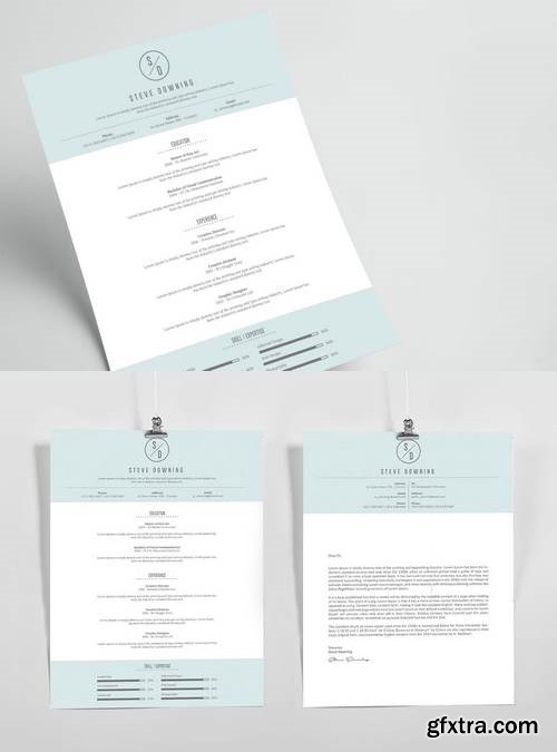 Minimalist Resume & Letterhead