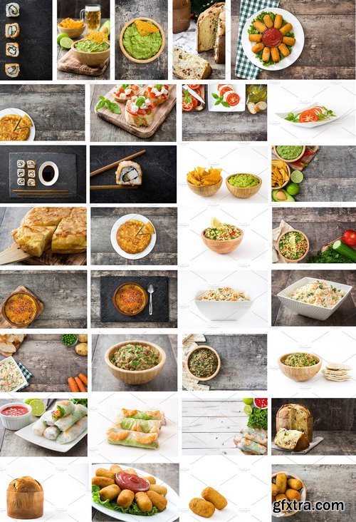 CM - 100 world food photos bundle 1486870