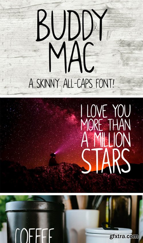 Buddy Mac Font