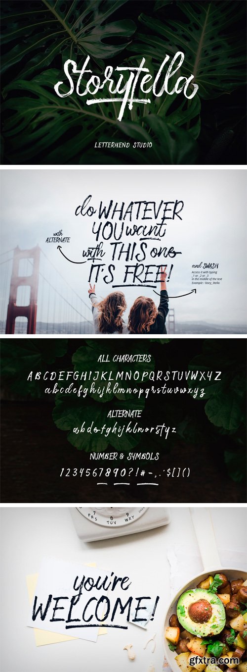 Storytella Font