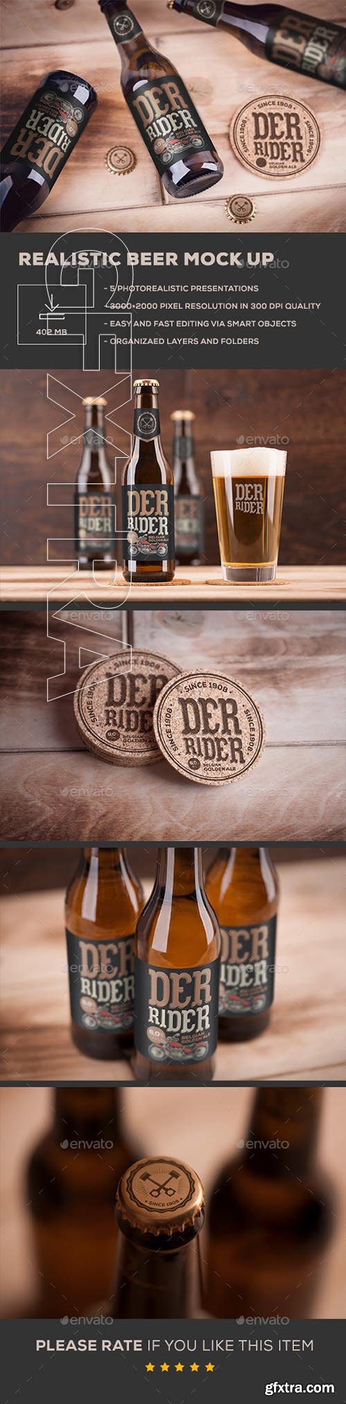 GraphicRiver - Beer Mock up 21245766